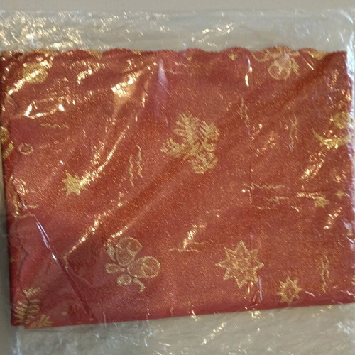 Christmas tablecloth new 86x86cm