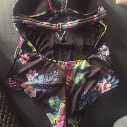 Liu Jo one-piece swimsuit like new, size S, black multicolor