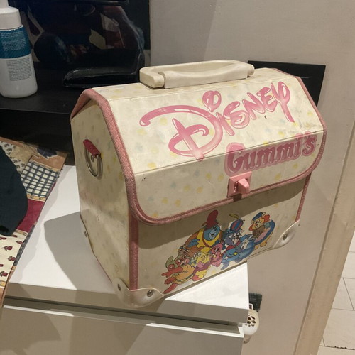 Disney Gummi Bears vintage vinyl storage case 1985 Cartorama