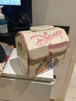 Disney Gummi Bears vintage vinyl storage case 1985 Cartorama