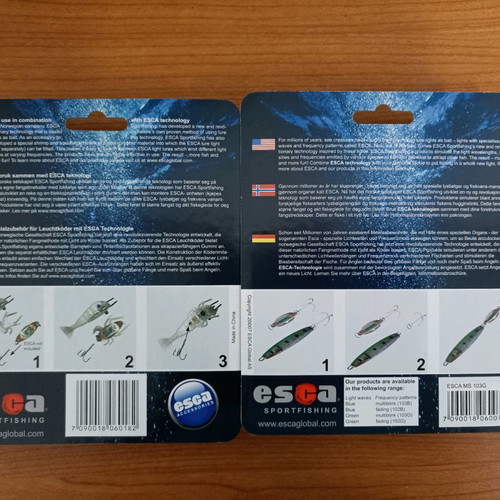 Esca light new with cover for trolling