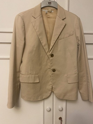 Women's cotton beige jacket, medium