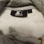 Starter hoodie sweatshirt like new, grey, size L