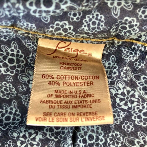 Paige Premium Denim Rising Glen jeans like new, blue