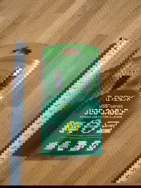ΚΑΛΩΔΙΟ USB 2.0 TYPE A->B M/M