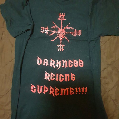 Poisonous t-shirt from Brazilian death metal band, like new, XL, black