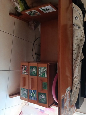 Wooden desk with 3 drawers, 1.20x0.60 m