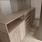 Cashier counter for business, 3 meters, melamine