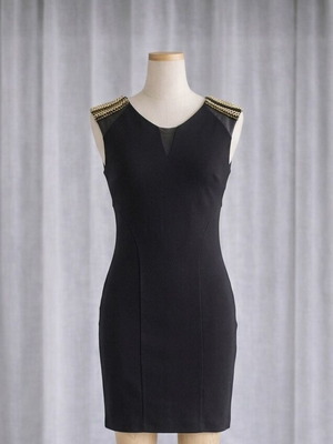 Рокля Owtwo Medium черна като нова с декоративни презрамки