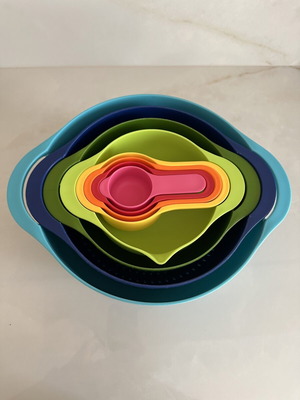Joseph Joseph Nest Plus 8-Piece Plastic Kitchen Measuring Set like new