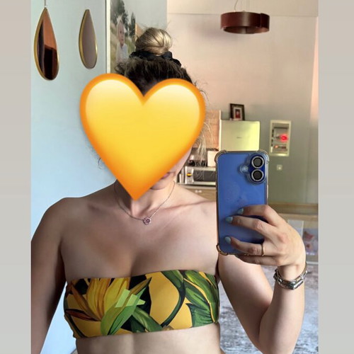 Adidas bikini set size 36 small like new, green and yellow
