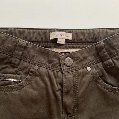 Burberry authentic brown pants for boy 8 years old, new