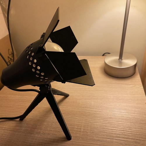 Original table lamp stage spotlight 3D printed new