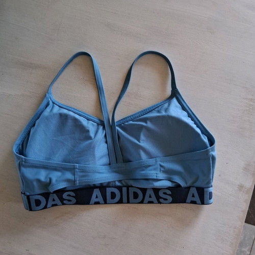 Adidas bra gm2468 like new, blue, size D 42
