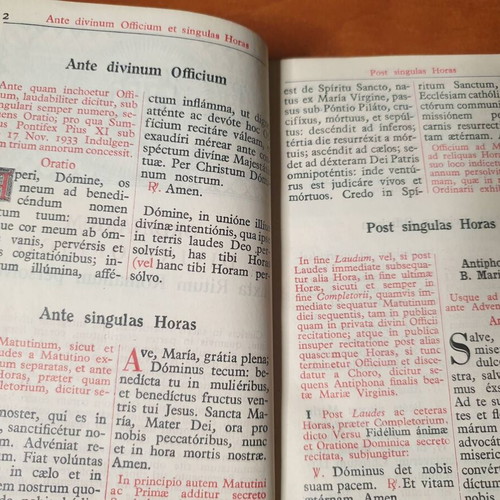 Marietti Pars Autumnalis Breviarium Romanum deluxe leather used