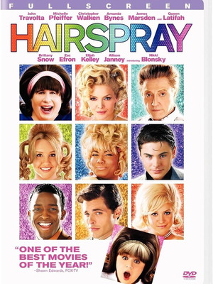 Hairspray DVD like new, romantic with subtitles