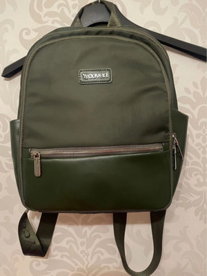 Coveri backpack green like new with laptop compartments