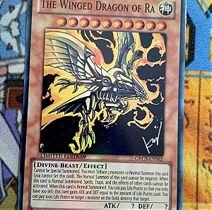 The Winged Dragon Of Ra (Super Rare, Yugioh)