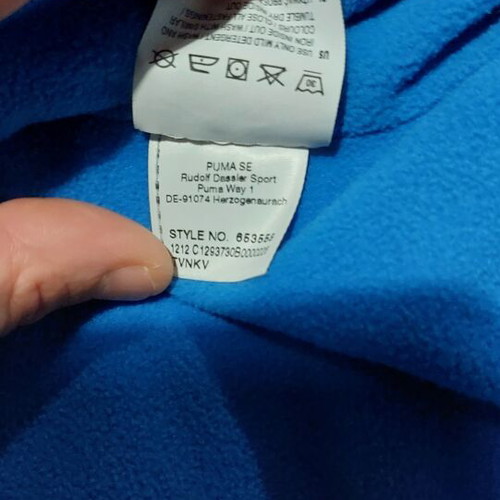 AEK Puma collectible puffer jacket 2011-2014, authentic, royal blue