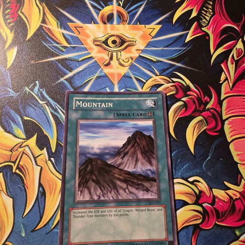 Mountain Yu-Gi-Oh! card used