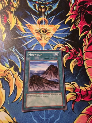Mountain Yu-Gi-Oh! card used