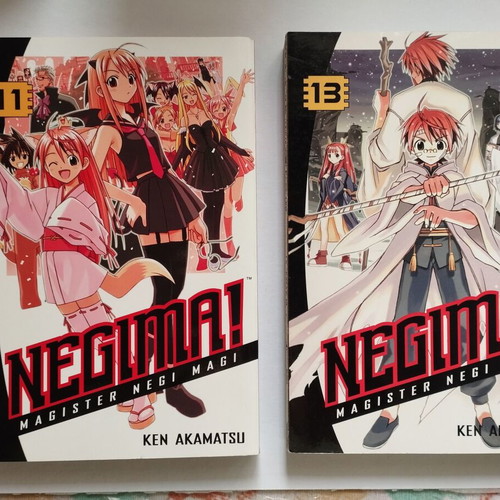 Negima manga volumes 6, 9, 10, 11, 13, 15, 20 like new