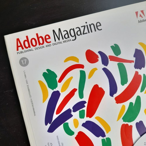 Adobe Magazine 17 like new with CD