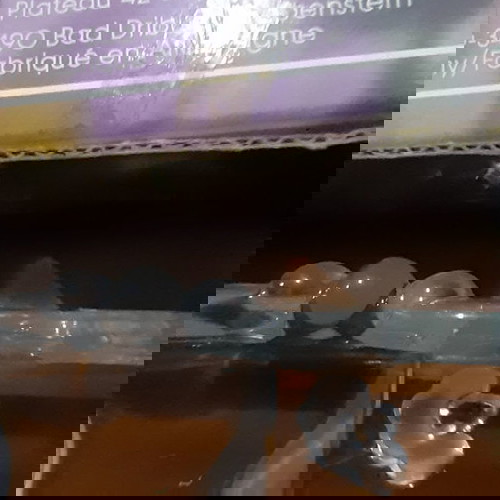 Кристален поднос за сервиране винтидж с релефни цветя