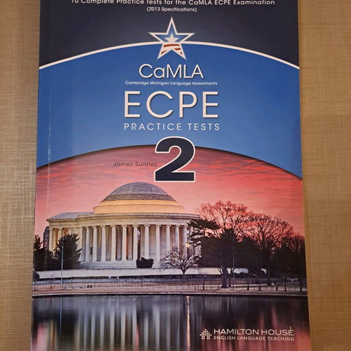 CamLA 1&2 English Learning Books used, Proficiency Level with Glossary