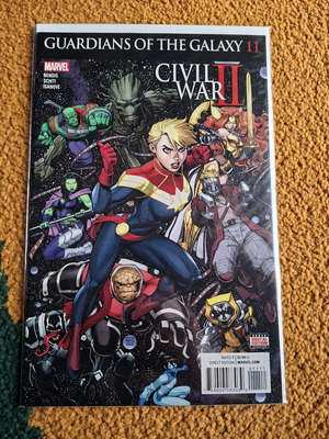Marvel Comics Guardians Of The Galaxy Volume 11 Civil War 2 like new