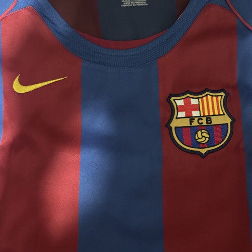 Barcelona FC Ronaldinho 2005/06 Nike jersey used, authentic