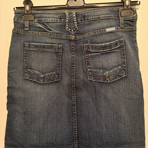 Passager denim skirt Large like new, blue
