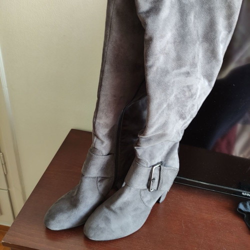 Boots gray size 38 like new