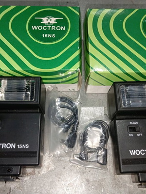 Flash Woctron 15NS καινούργιο, σετ 2 τεμαχίων