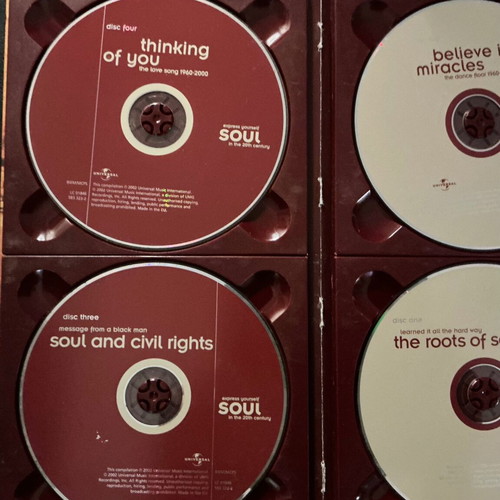 Express Yourself Soul in the 20th Century 4 CD box set used