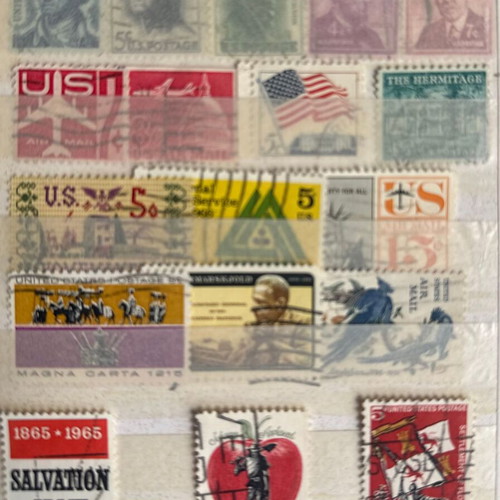 Lot of 320 stamps used and mint from multiple countries since 1911