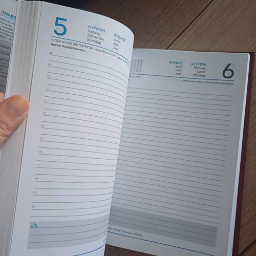 Notepad and diary new