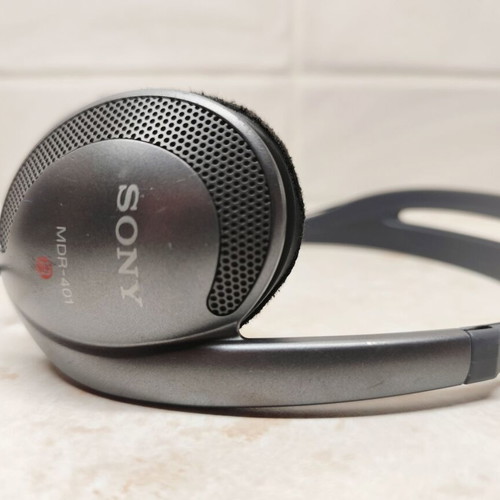 Sony MDR-401 Stereo Headphones used, vintage 90s wired