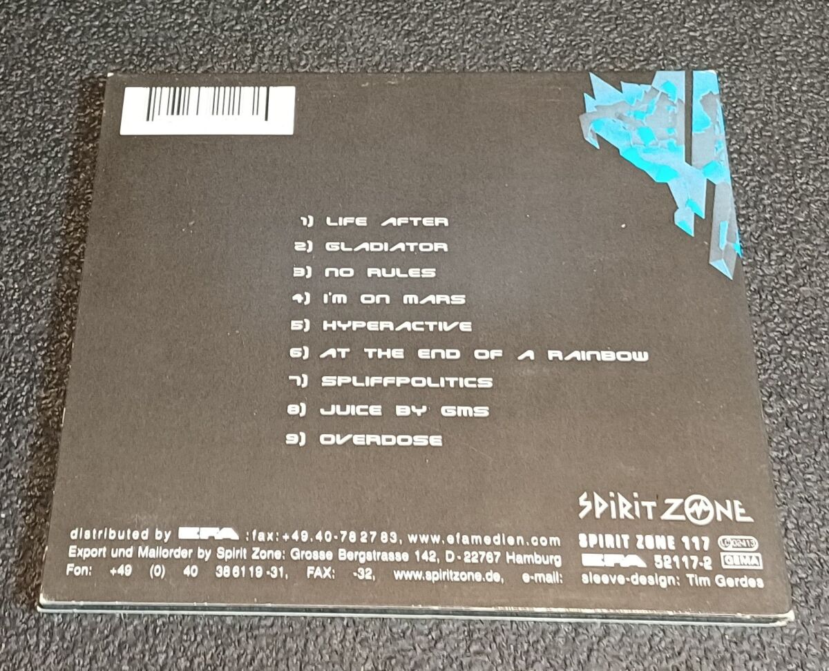 GMS No Rules CD digipak used, psy-trance - € 10,00 - Vendora.cy