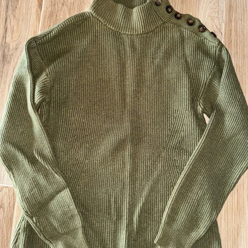 Mango knitted sweater like new, size S, green