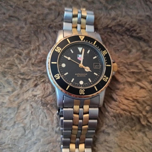 Tag Heuer watch like new, 36 cm two-tone