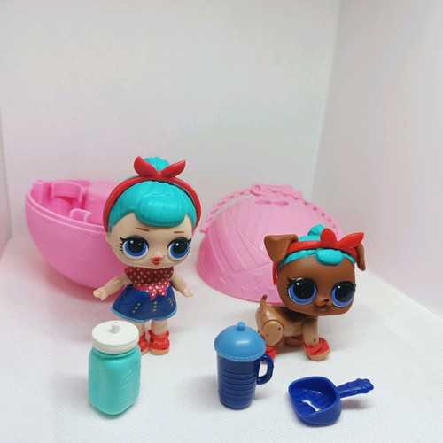 Lol Surprise doll and pet set like new with accessories