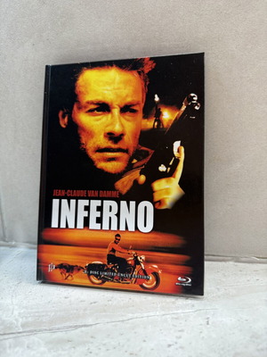Van Damme Inferno Blu Ray like new, German edition English audio
