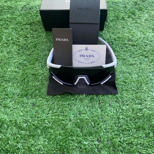 Prada Linea Rossa sunglasses white and black, new