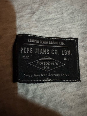 T-shirt Pepe Jeans γκρι μέγεθος large σαν καινούργιο