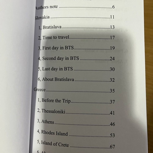 Trip To Europe book new, Hakis Ressler