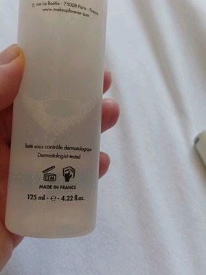 Make up for ever Mist & Fix used makeup setting spray without cap