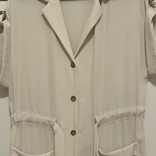 Daily Paper ivory midi dress like new, size XS