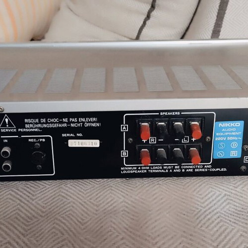Nikko NA 400 amplifier used, rare and collectible