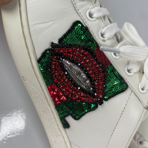 Gucci Ace leather sneakers very good condition, size 39-39.5, white